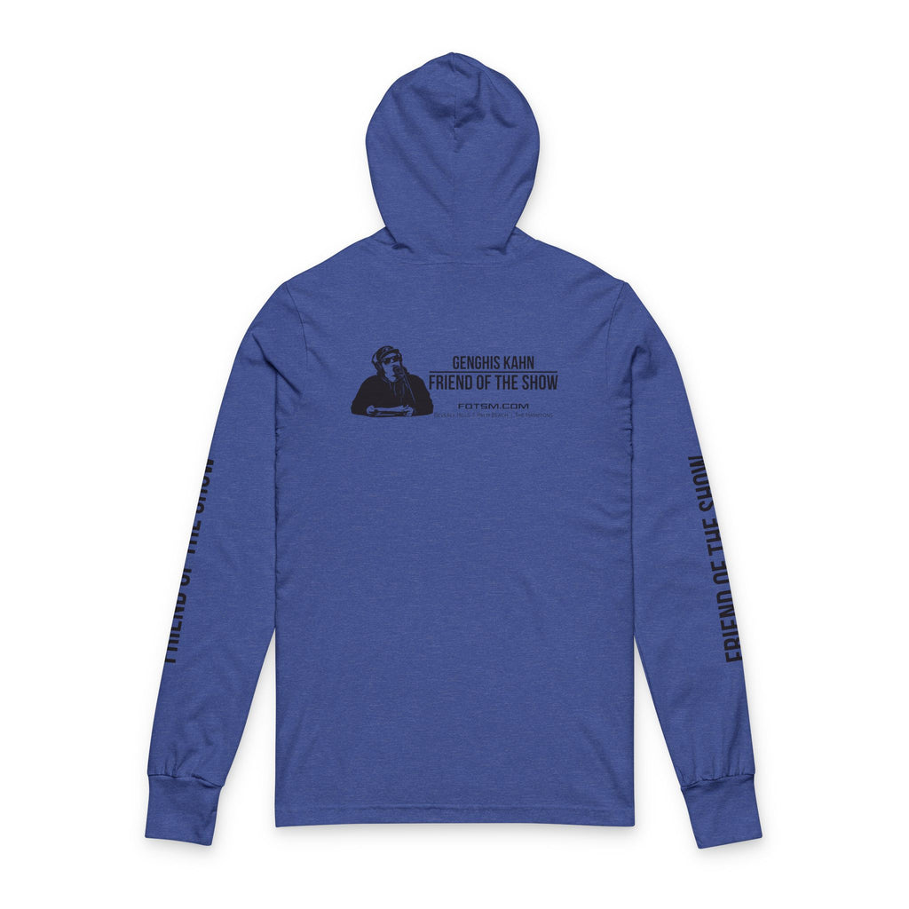 Genghis Kahn, Friend of the Show Circle Logo Hooded Long-Sleeve Tee