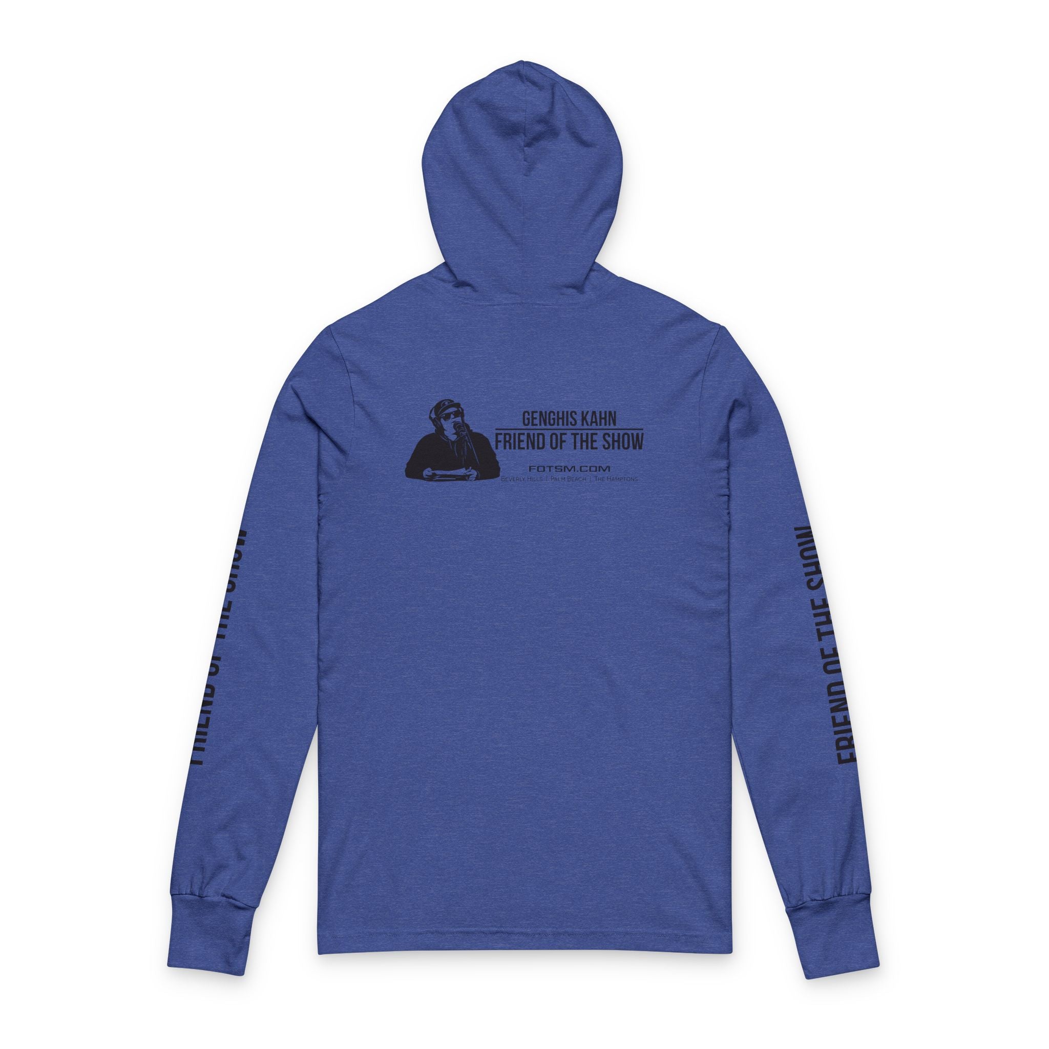 Genghis Kahn, Friend of the Show Circle Logo Hooded Long-Sleeve Tee