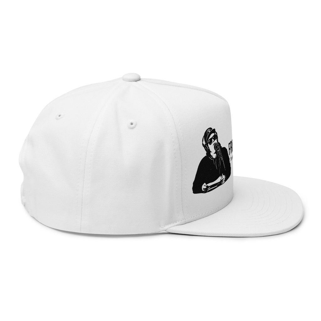 Friend of the Show Flat Bill Snapback — Embroidered Podcast Fan Hat