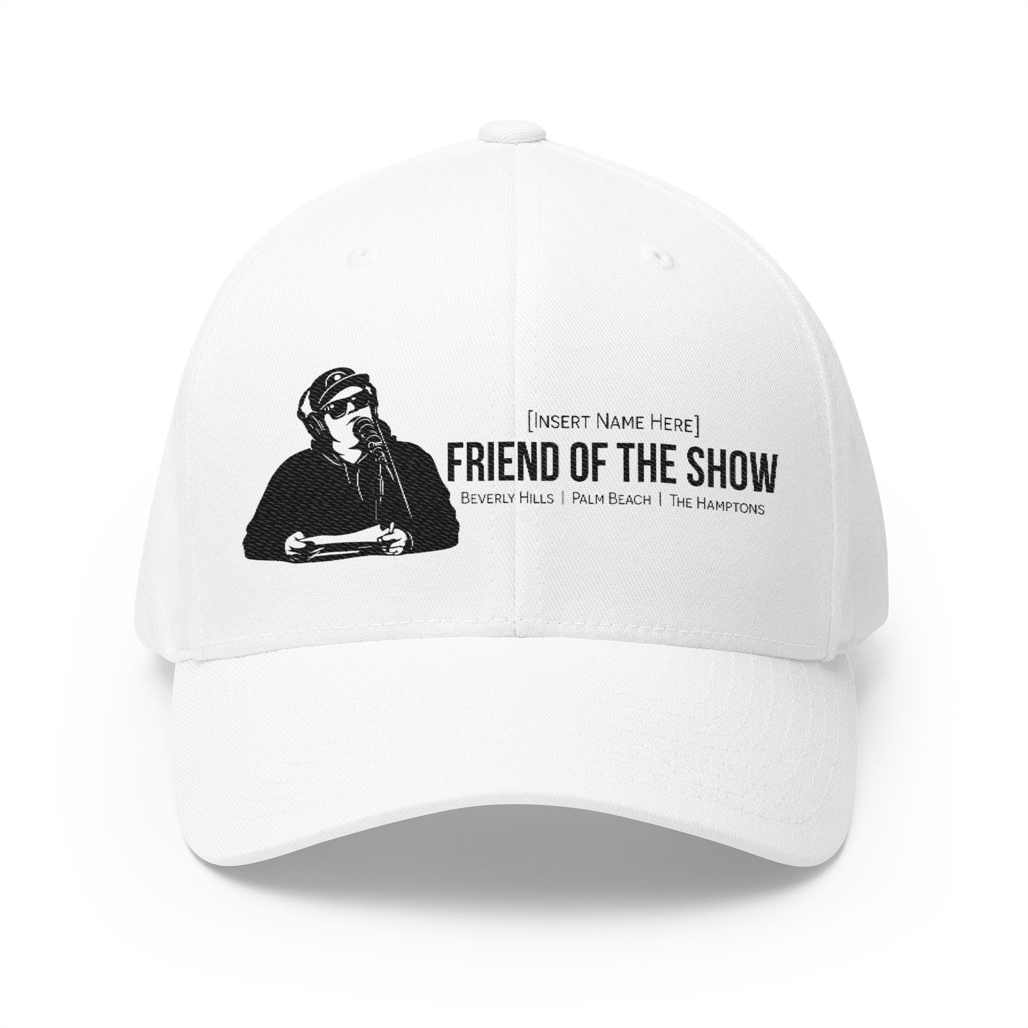Friend of the Show Embroidered Fitted FlexFit Cap