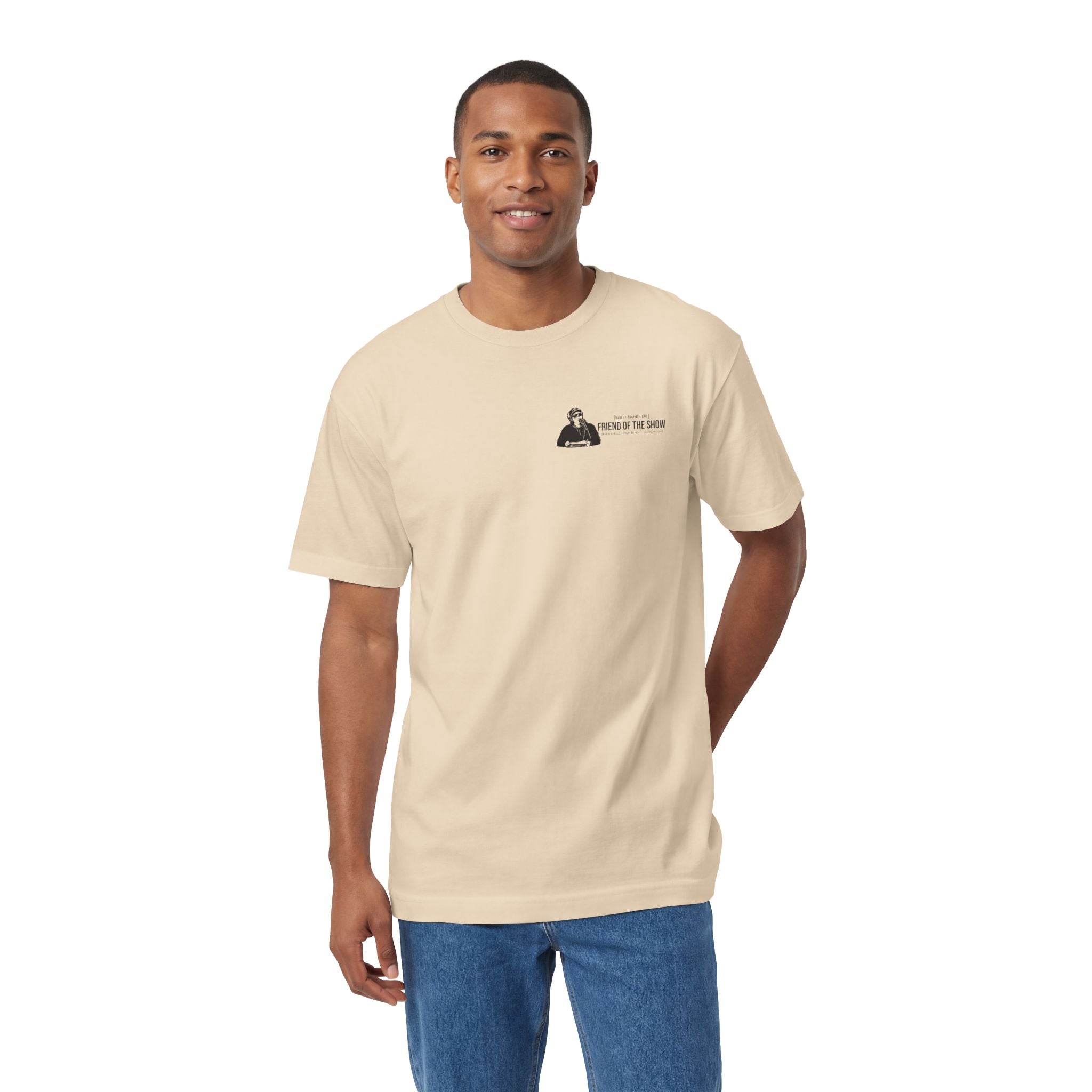 Friend of the Show Logo Tee —  Host Portrait Graphic T‑Shirt