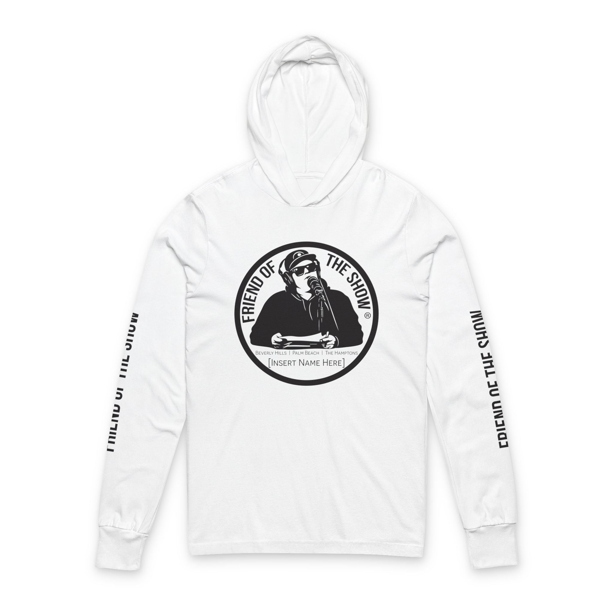 Friend of the Show Circle Logo Hooded Long-Sleeve Tee