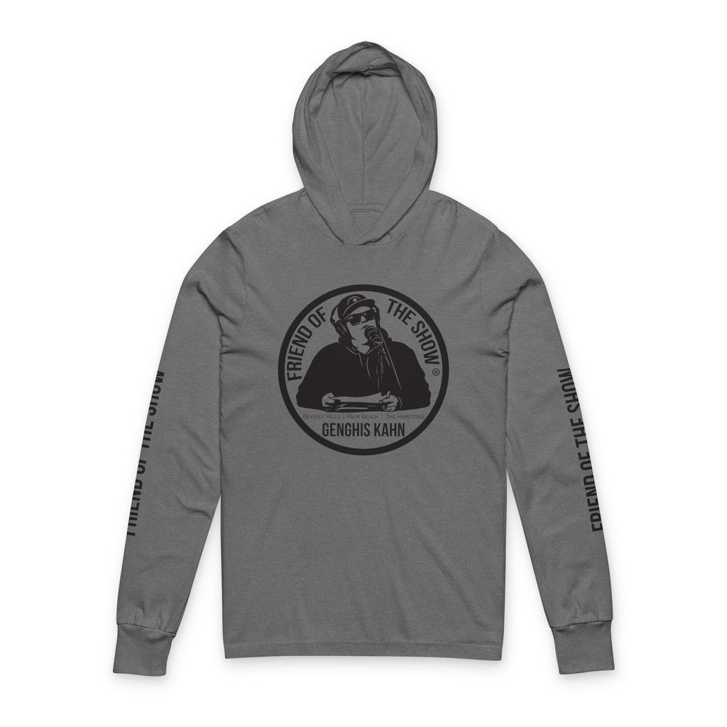 Genghis Kahn, Friend of the Show Circle Logo Hooded Long-Sleeve Tee