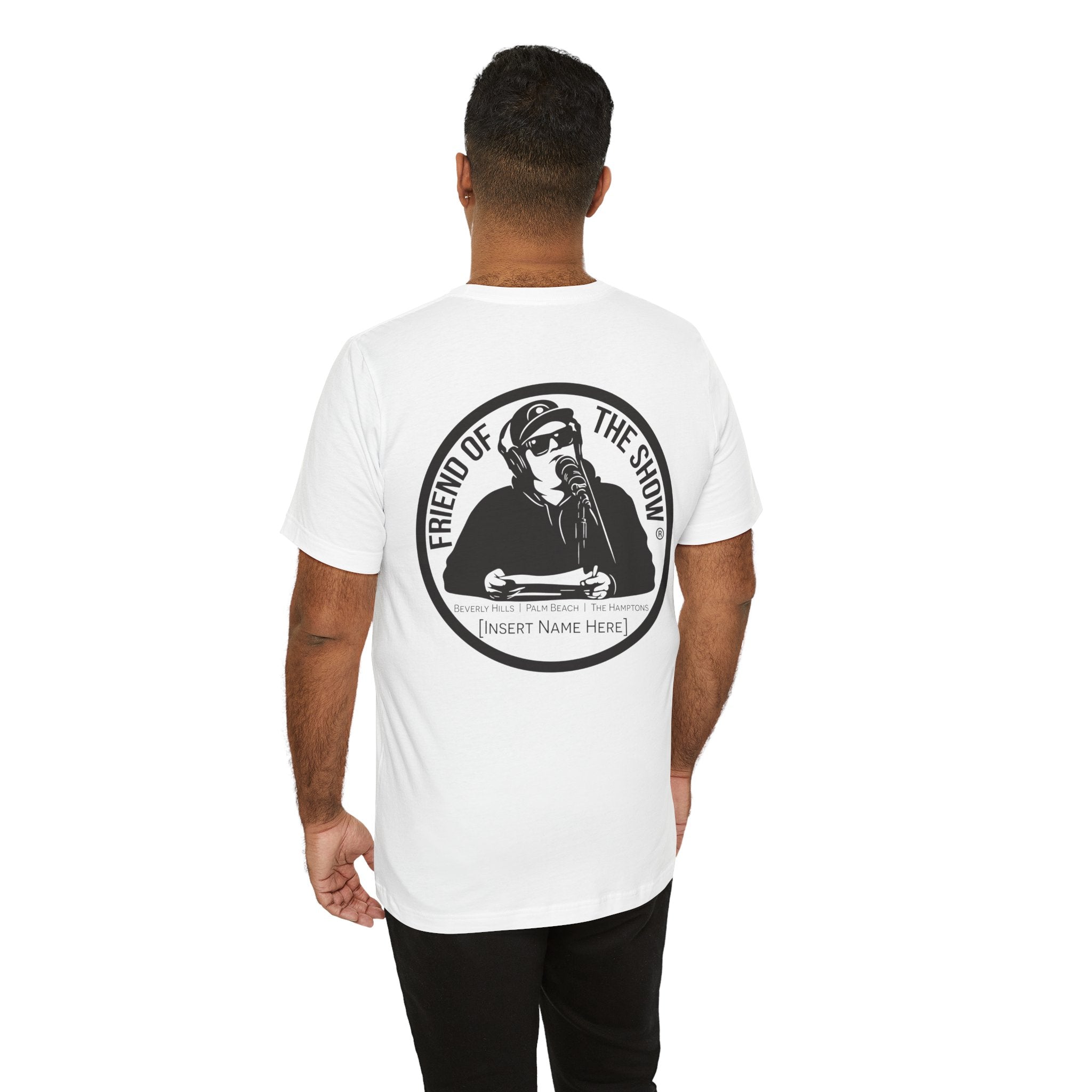 Friend of the Show Circle Logo Tee — Host Logo T‑Shirt