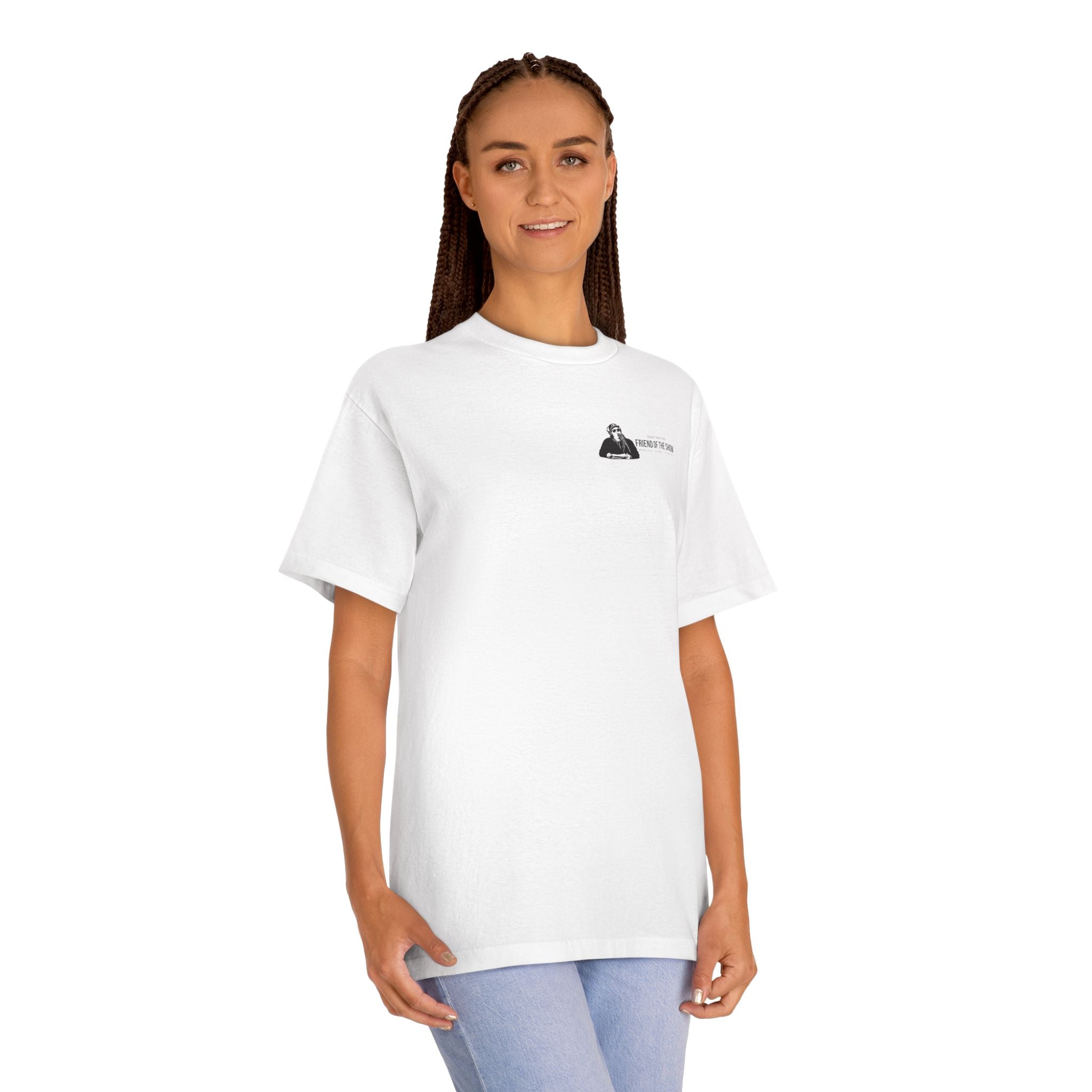 Friend of the Show Logo Tee —  Host Portrait Graphic T‑Shirt