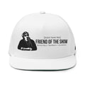 Friend of the Show Flat Bill Snapback — Embroidered Podcast Fan Hat