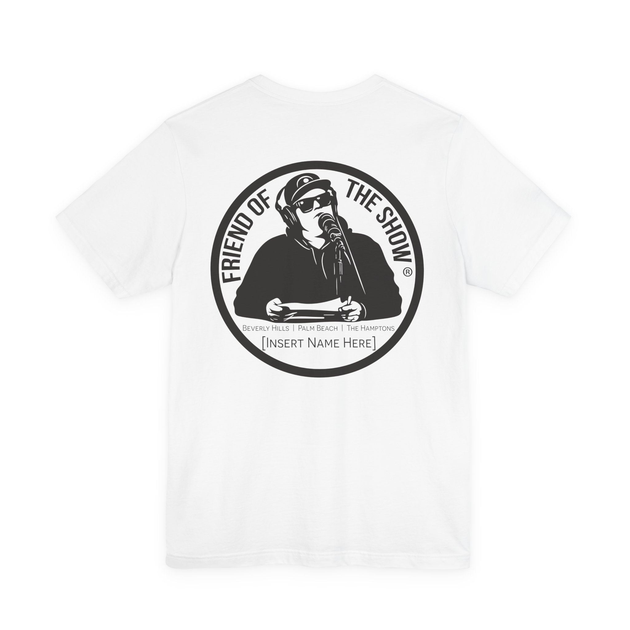 Friend of the Show Circle Logo Tee — Host Logo T‑Shirt