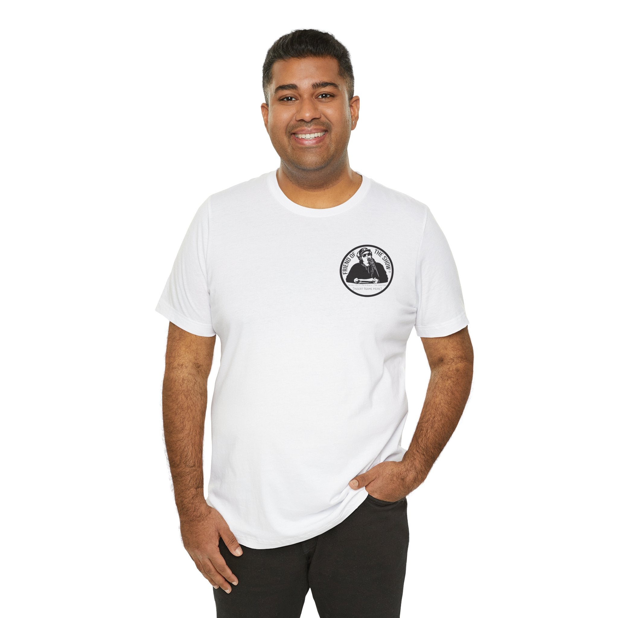 Friend of the Show Circle Logo Tee — Host Logo T‑Shirt